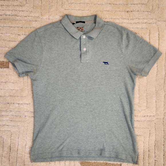 Rodd & Gunn Other - Rodd & Gunn Polo Shirt Mens L Grey Collared Sport Fit Short Sleeve Embroidered